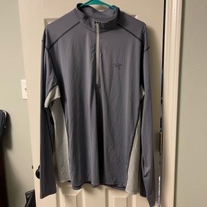 Arc’teryx dry fit 1/4 zip shirt XL